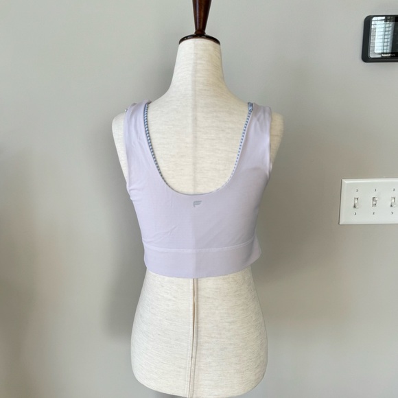 Fabletics Sports Bra Bundle - Blue and Yellow Cross and Reversible Scoop Neck - Picture 7 of 12